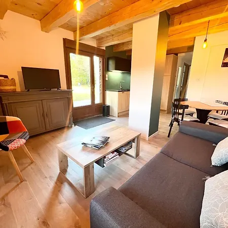 Elegant En Pleine Nature Avec Terrasse, Depart Randonnees, Parking Prive Et Equipements Inclus - Fr-1-589-384 Appartement