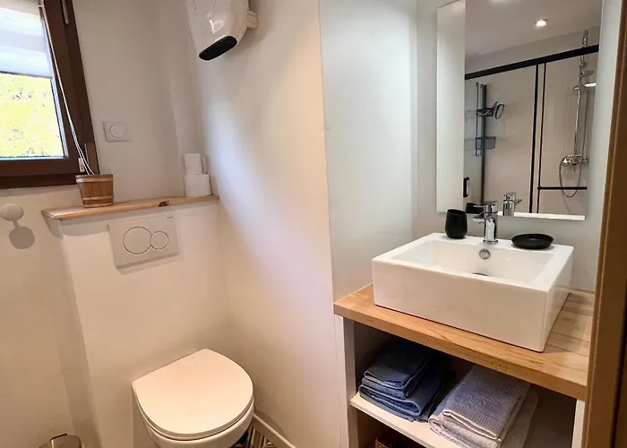 公寓 Elegant En Pleine Nature Avec Terrasse, Depart Randonnees, Parking Prive Et Equipements Inclus - Fr-1-589-384 勒索里